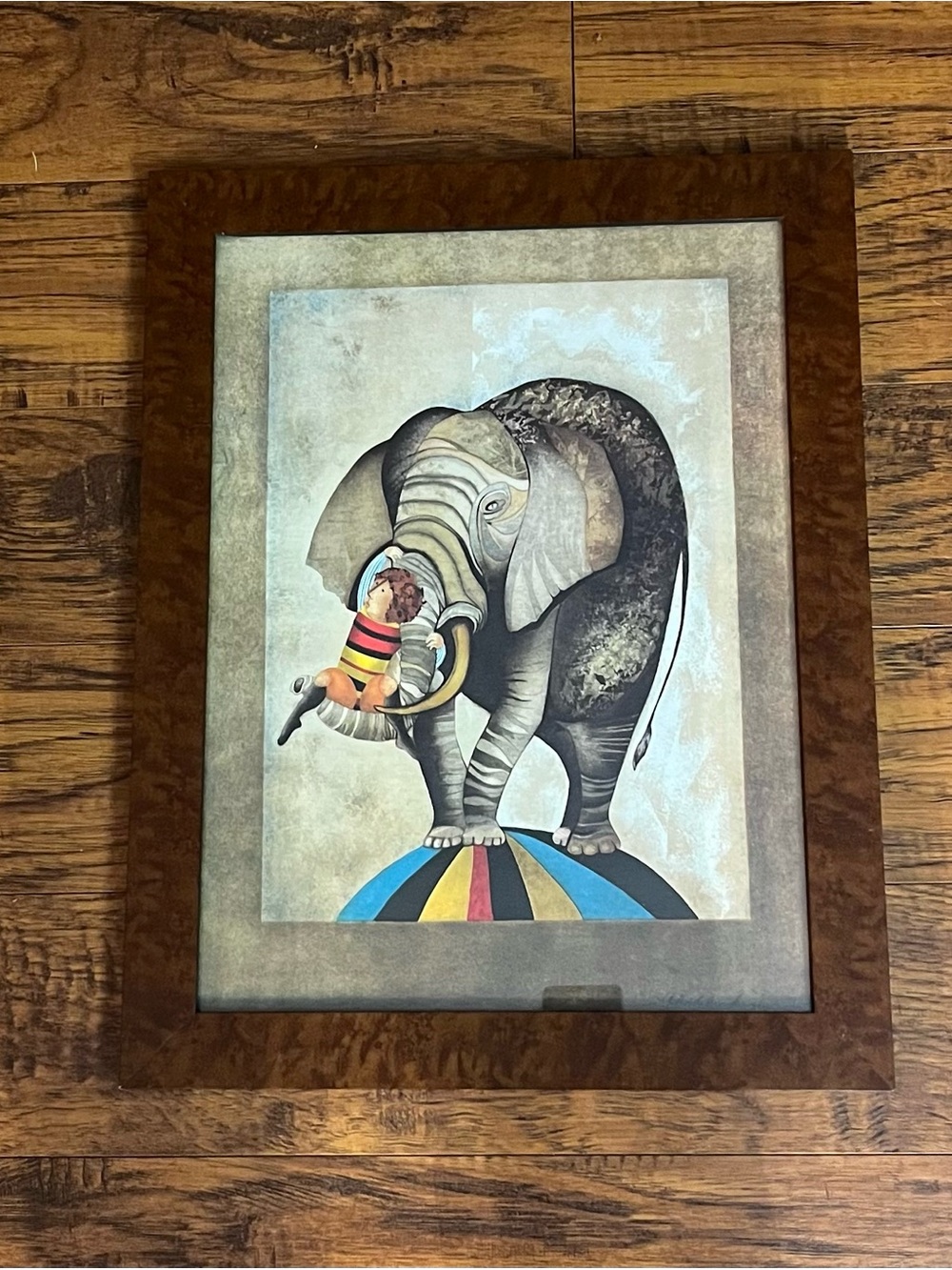 An Elephant for Kris Lithograph Print by Artist Graciela Rodo Boulanger